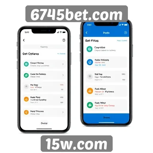 Acessibilidade em dispositivos móveis no 6745bet.com