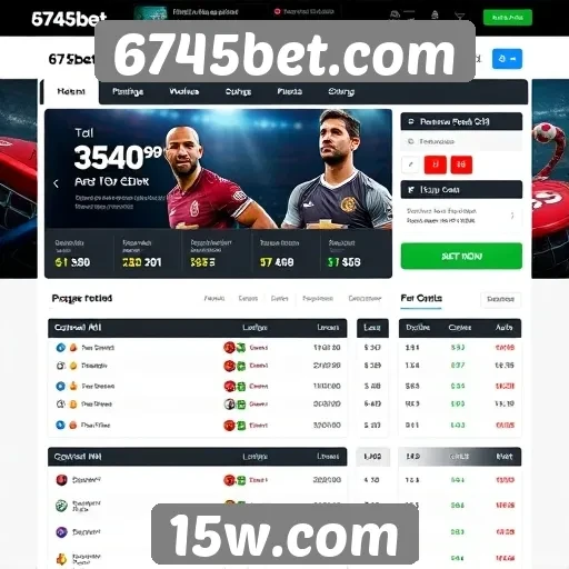 Análise da interface de usuário do 6745bet.com